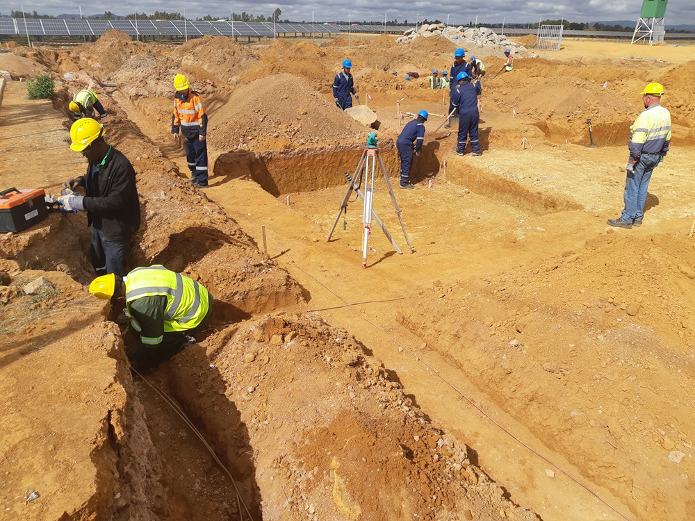 Earth Matt Installation